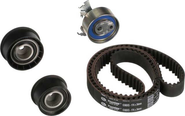 Ремень ГРМ с роликами (комплект) Gates PowerGrip® для ВАЗ 2110 1996-2000. Артикул K025368XS