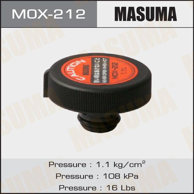 Крышка радиатора Masuma. Артикул MOX-212