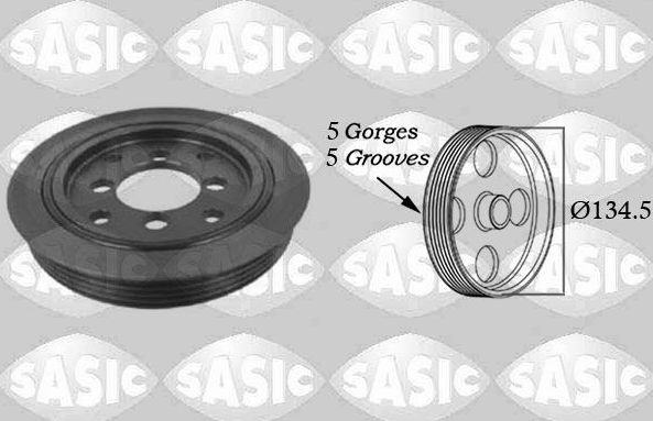Шкив коленвала Sasic для Ford Fiesta IV 1995-2002. Артикул 9001815