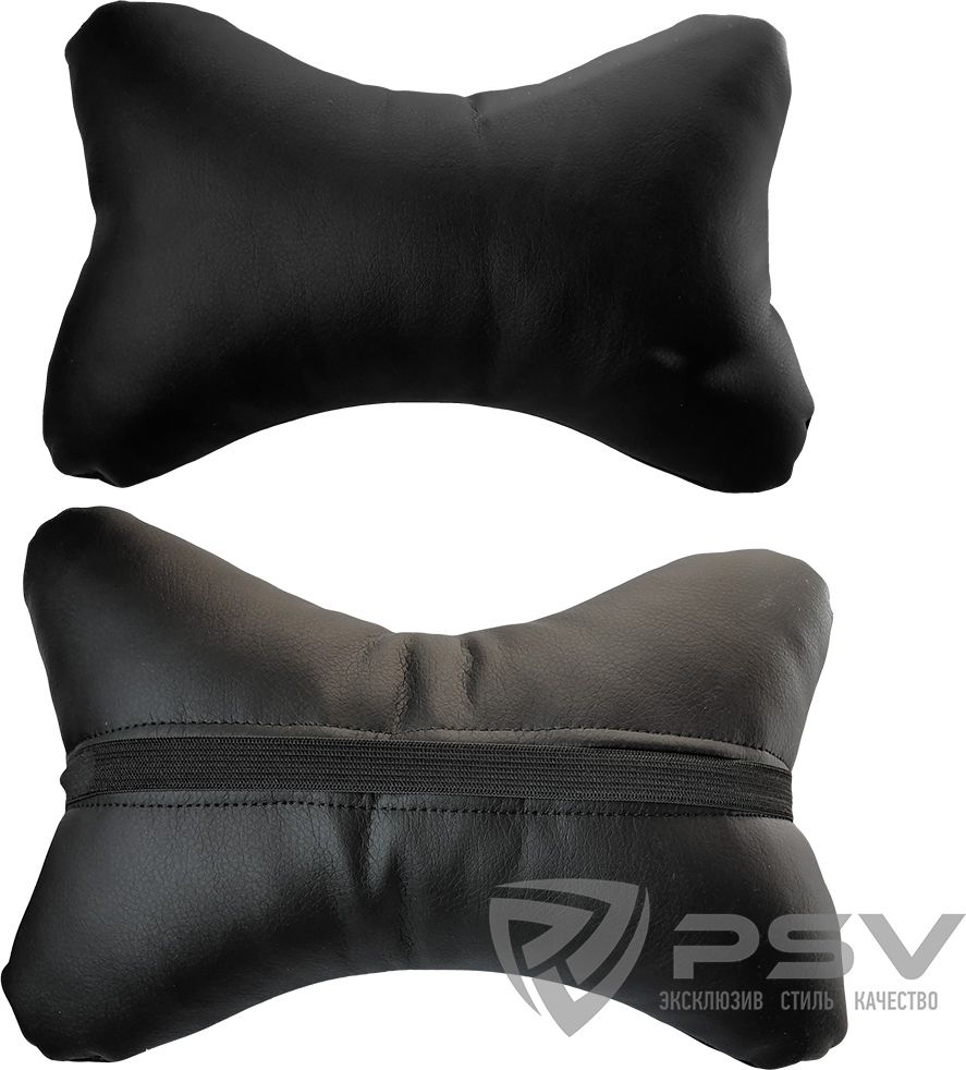 Подушка под шею PSV Косточка, без перфорации, Черный. Артикул 123966