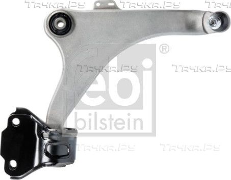 Поперечный рычаг передней подвески Febi Bilstein (алюминий) правый нижний для Volvo V60 I 2010-2018. Артикул 176882