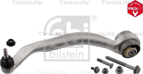Поперечный рычаг передней подвески Febi Bilstein (алюминий) задний левый нижний для Volkswagen Passat B5 1996-2005. Артикул 33366