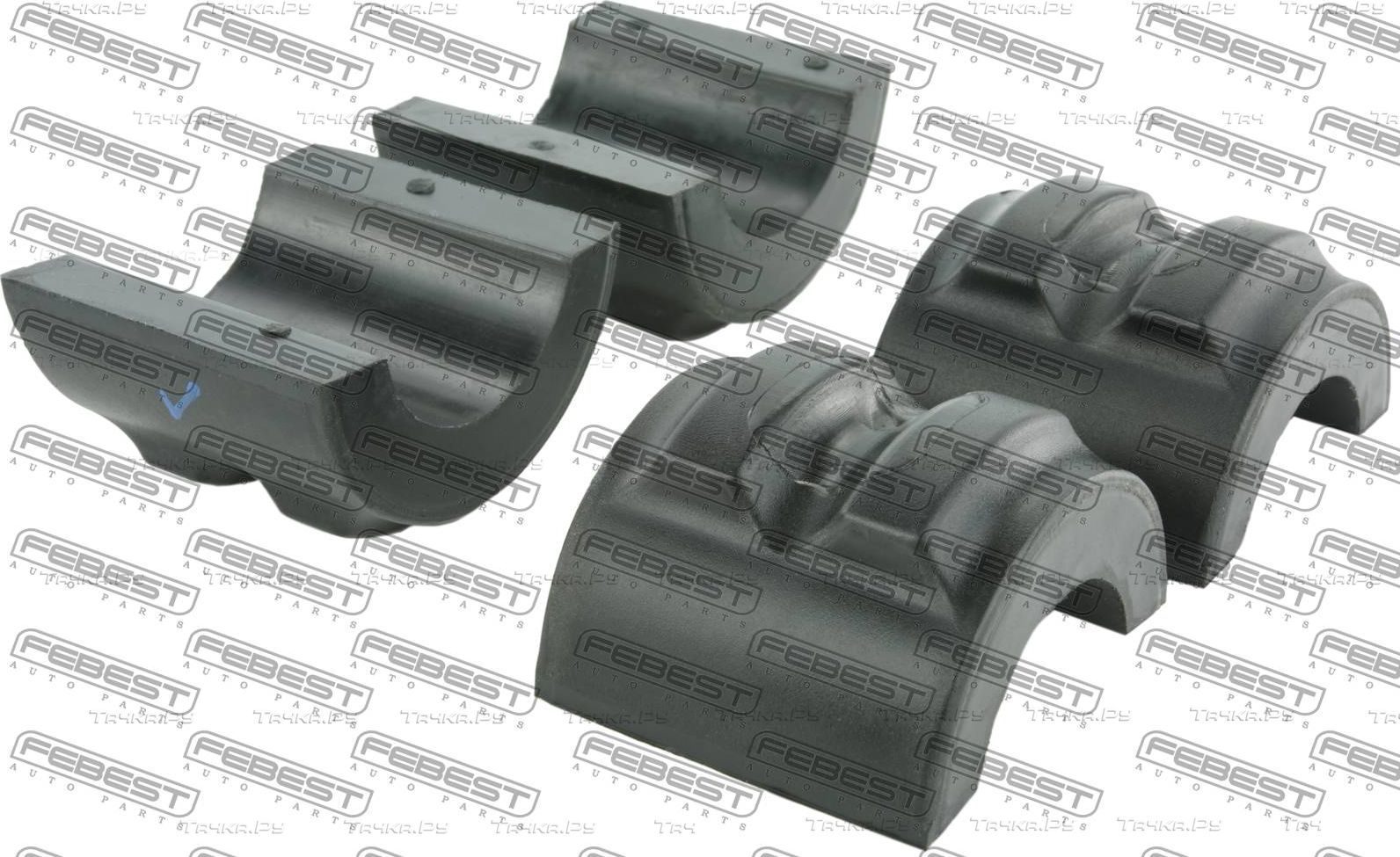Втулки стабилизатора Febest. Артикул BZSB-219F-KIT