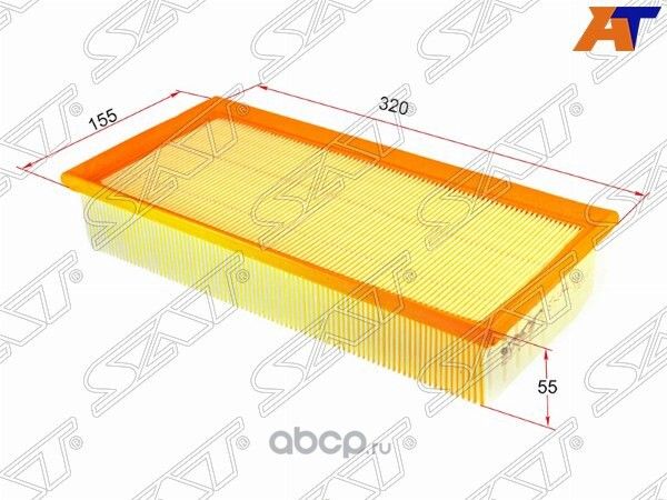 Фильтр воздушный PEUGEOT 406 95-04CITROEN C5 00-0 (SAT). Артикул ST1444VV