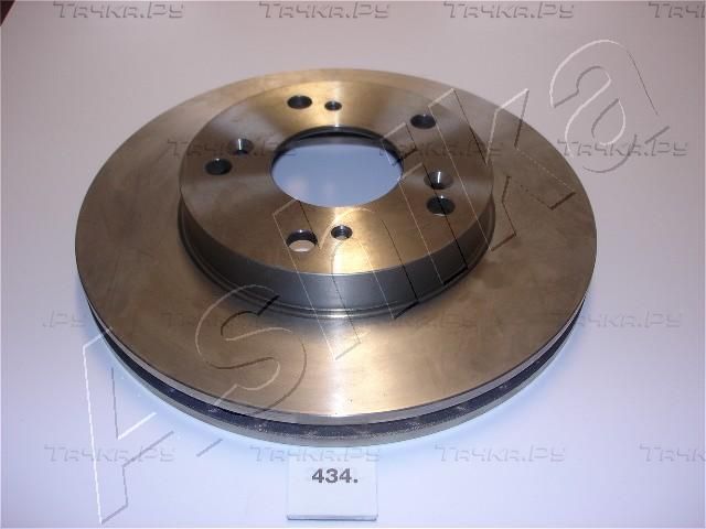 Тормозной диск ASHIKA передний для Honda CR-V II 2001-2007. Артикул 60-04-434