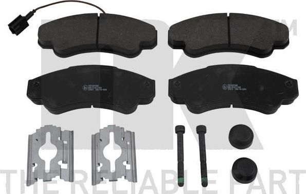 Тормозные колодки NK. Артикул 221948