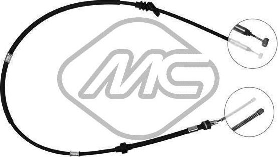 Трос ручника (тросик ручного тормоза) Metalcaucho правый для Honda CR-V I 1995-2002. Артикул 81962