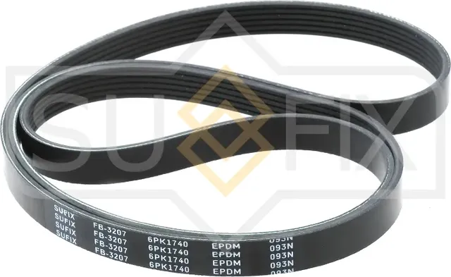 Ремень поликлиновый 6PK1740 (Sufix). Артикул FB-3207