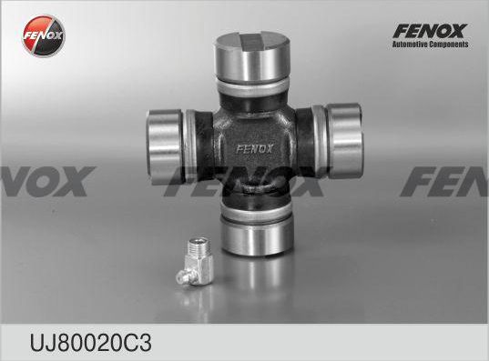 Крестовина кардан. шарнира ГАЗ 53 смазка, крепеж Fenox. Артикул UJ80020C3