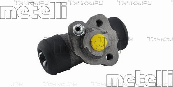 Тормозной цилиндр Metelli (Чугун) задний левый для Toyota Corolla E100 1992-1997. Артикул 04-0890