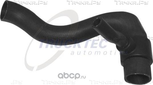 Патрубок радиатора (системы охлаждения) Trucktec Automotive. Артикул 02.40.129