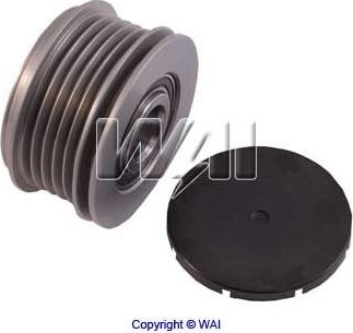 Муфта генератора обгонная WAI. Артикул 24-91329