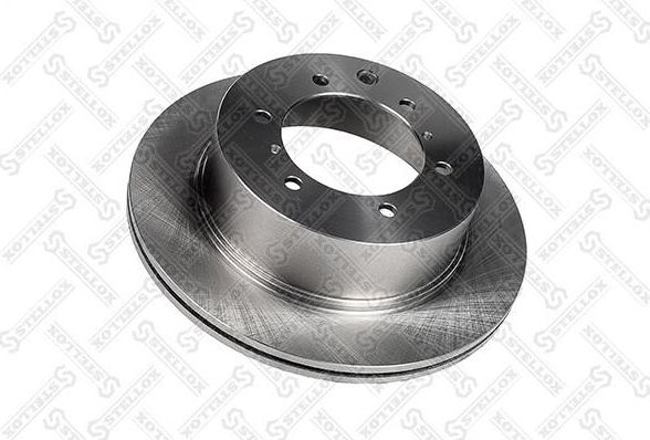Тормозной диск Stellox задний для Hyundai Terracan I 2001-2006. Артикул 6020-3427V-SX