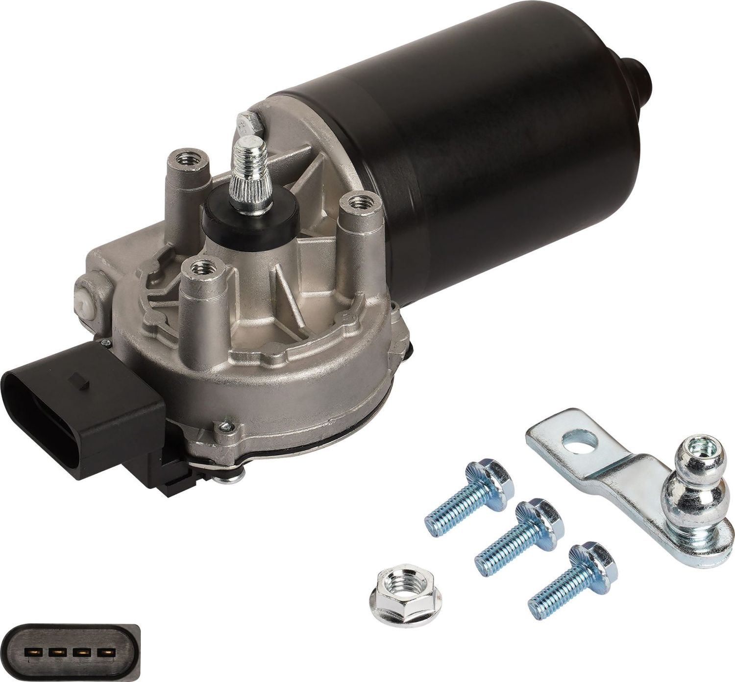 Мотор стеклоочистителя (моторчик дворников) StartVOLT передний для Audi A6 II (C5) 1997-2005. Артикул VWF 1817