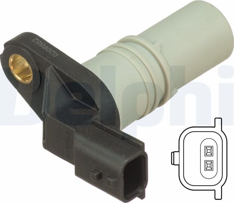 Датчик положения коленвала Delphi. Артикул SS11244