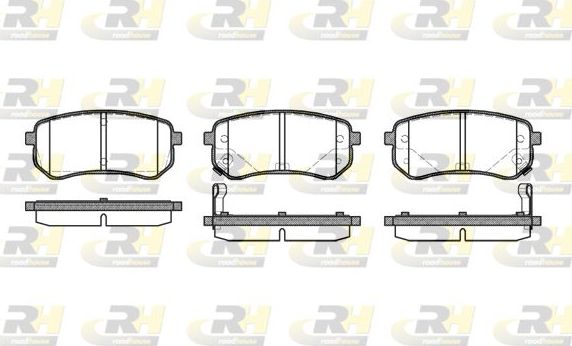 Тормозные колодки RoadHouse. Артикул 21135.02