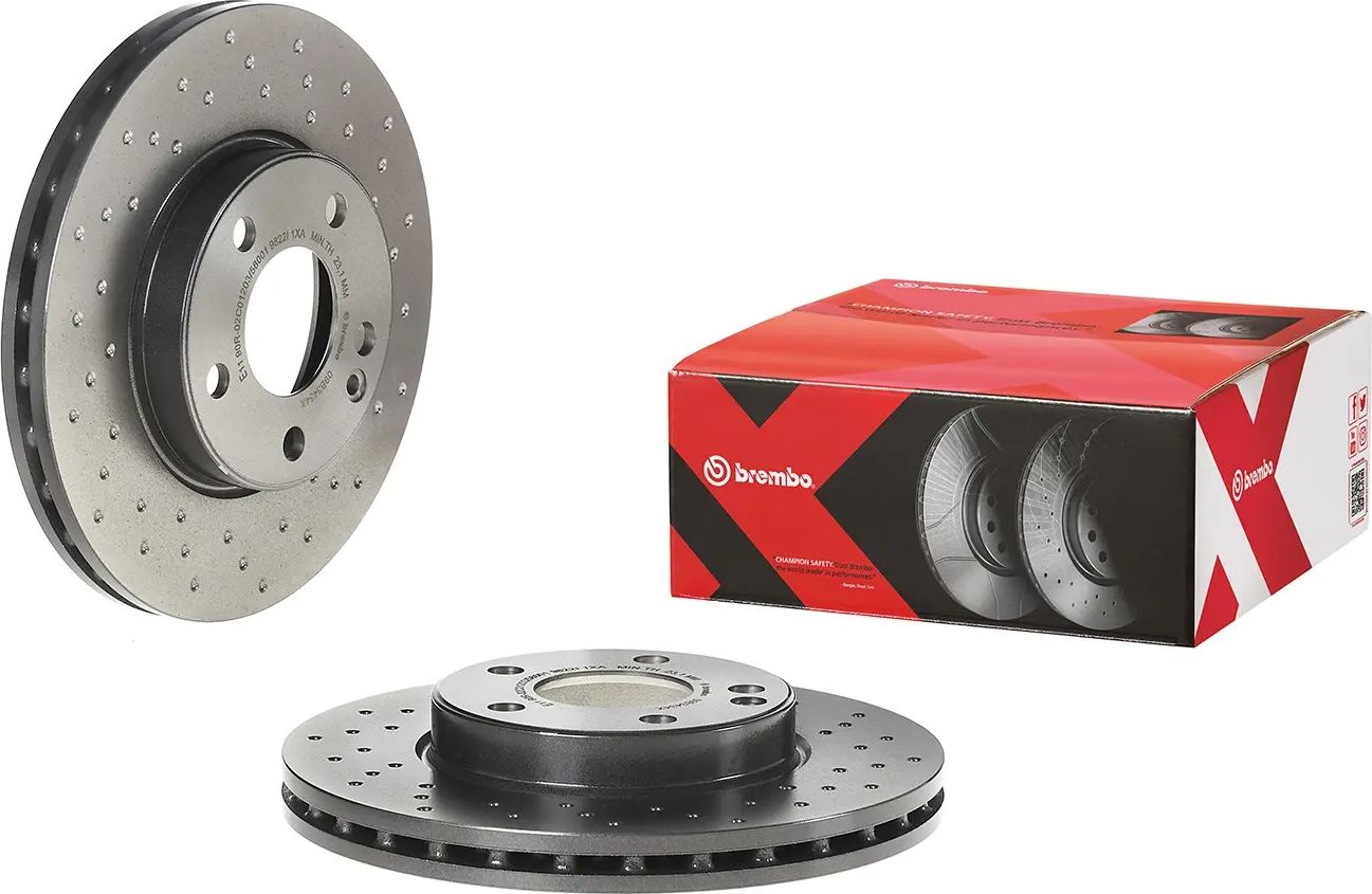 Тормозной диск Brembo XTRA LINE - Xtra. Артикул 09.B343.4X