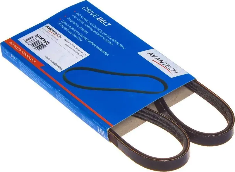 РЕМНИ ПРИВОДНЫЕ (Avantech). Артикул 3PK760