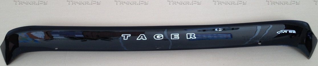 Дефлектор VT52 для капота ТагАЗ Tager 2008-2026. Артикул TGZ02VT
