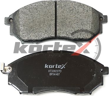 Колодки торм. перед.к-т (Kortex). Артикул KT3392STD