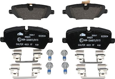 Тормозные колодки ATE. Артикул 13.0460-2604.2