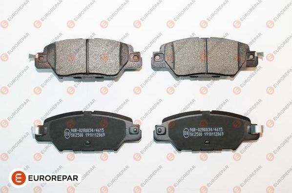 Тормозные колодки Eurorepar. Артикул 1675995980
