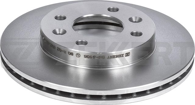 Тормозной диск Zekkert передний для Renault 19 I 1988-1994. Артикул BS-5106