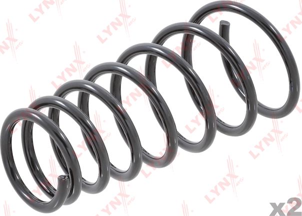 Пружина подвески LYNXauto задняя для Hyundai Matrix I 2001-2010. Артикул SC-2329