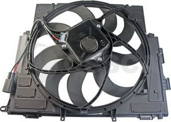 Вентилятор радиатора двигателя OSSCA для BMW 5 VI (F10/F11/F07) 2010-2017. Артикул 29454