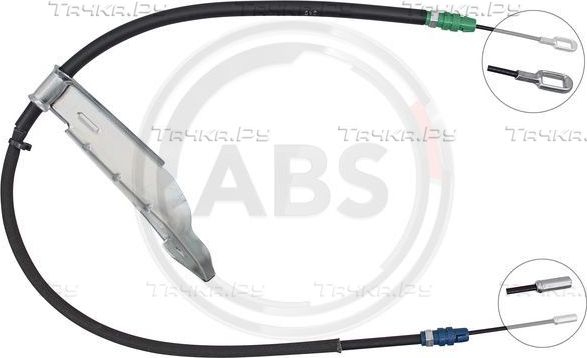 Трос ручника (тросик ручного тормоза) ABS. Артикул K10039