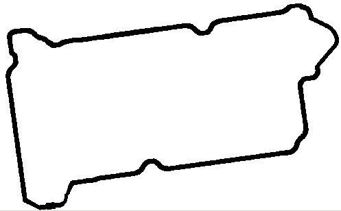 Прокладка клапанной крышки BGA левый для Mazda MPV II (LW) 2002-2003. Артикул RC7342