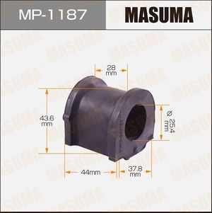 Втулки стабилизатора Masuma передние для Mitsubishi Colt VI (Z20/Z30) 2004-2012. Артикул MP-1187