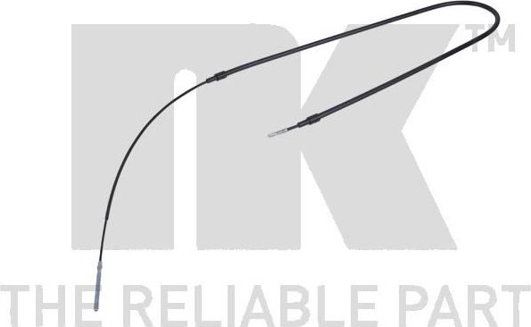 Трос ручника (тросик ручного тормоза) NK задний правый/левый для BMW 3 III (E36) 1994-1997. Артикул 901524