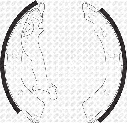 Тормозные колодки NiBK. Артикул FN0610