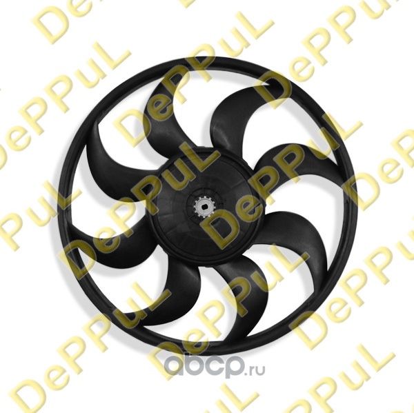 КРЫЛЬЧАТКА ВЕНТИЛЯТОРА ОХЛАЖДЕНИЯ ДВИГАТЕЛЯ FORD FOCUS III 2011-... (Deppul). Артикул DE174023FFK