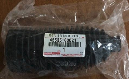 Пыльник рулевой рейки Toyota. Артикул 4553560021