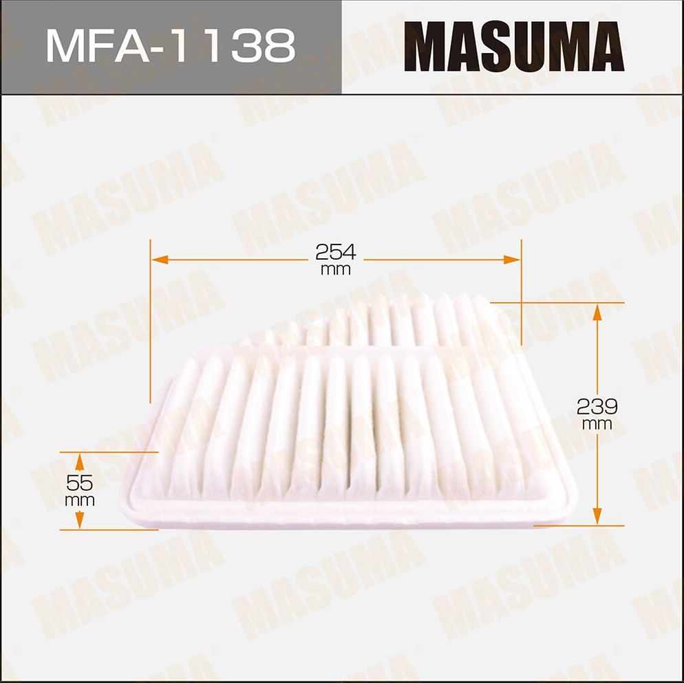 Воздушный фильтр Masuma. Артикул MFA-1138
