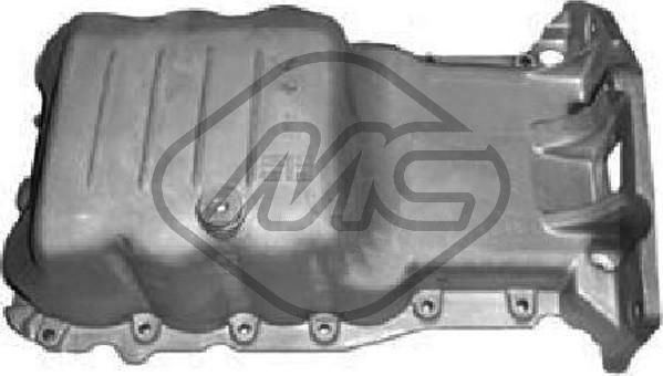 Масляный поддон картера двигателя Metalcaucho для Opel Combo C 2001-2011. Артикул 06041