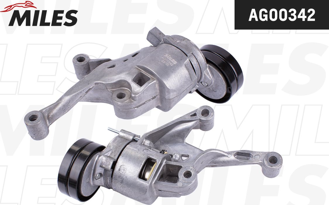 Натяжной ролик (натяжитель) приводного ремня (в сборе) Miles. Артикул AG00342