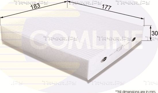 Салонный фильтр Comline. Артикул EKF225