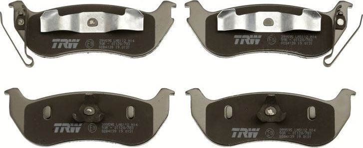 Тормозные колодки TRW COTEC. Артикул GDB4139