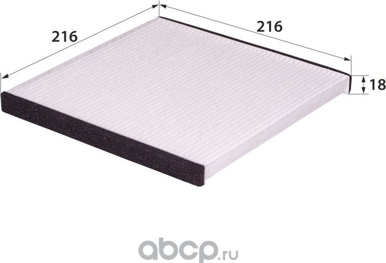 AC-102 87139-47010 (фильтр салонный) (RB-Exide). Артикул AC102