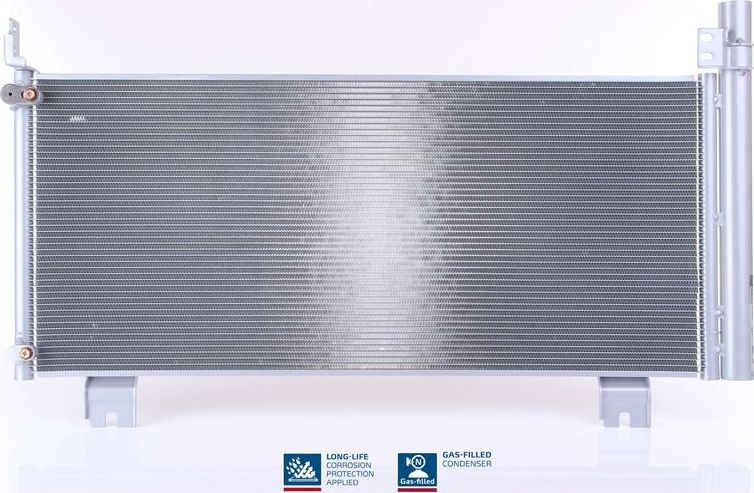 Радиатор кондиционера (конденсатор) Nissens (алюминий). Артикул 940344