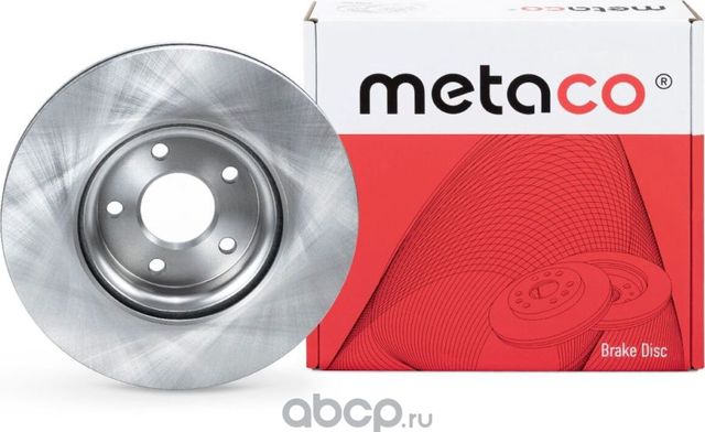 Диск тормозной FORD FOCUS 2/3/C-MAX/KUGA 04- передн. (Metaco). Артикул 3050045