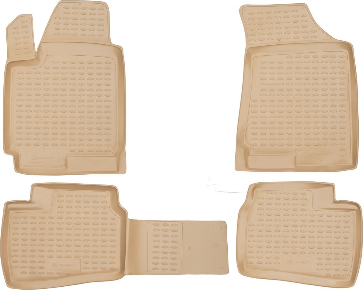 Коврики Element для салона Hyundai Elantra IV 2007-2010 БЕЖЕВЫЕ. Артикул NLC.20.21.212