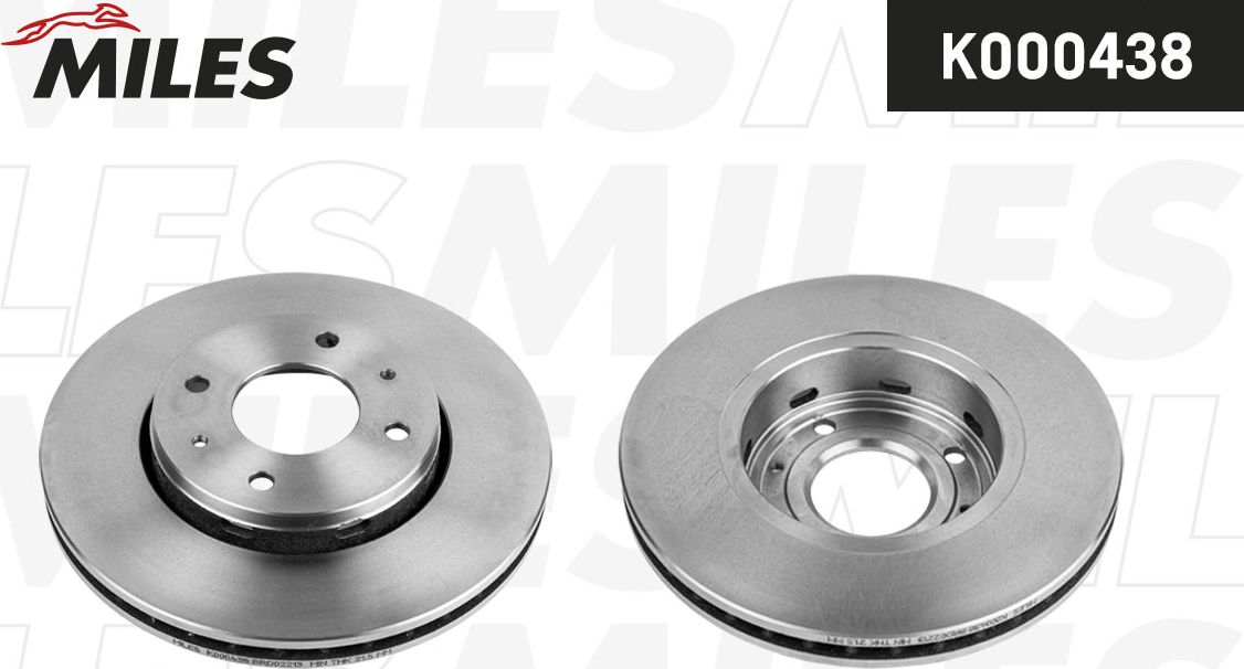 Тормозной диск Miles. Артикул K000438