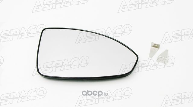 ЗЕРКАЛЬНЫЙ ЭЛЕМЕНТ ПРАВОГО ЗЕРКАЛА ОДИНОЧНЫЙ (R) CHEVROLET RUZE (09-14) (Aspaco). Артикул AP93023