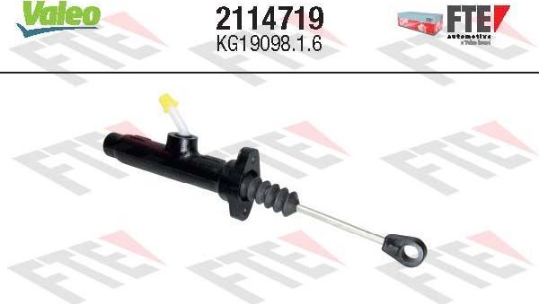 Цилиндр сцепления главный FTE для Mercedes-Benz Vario 1996-2010. Артикул 2114719