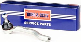 Наконечник рулевой тяги Borg & Beck правый внешний для Nissan Micra K13 2010-2016. Артикул BTR5749