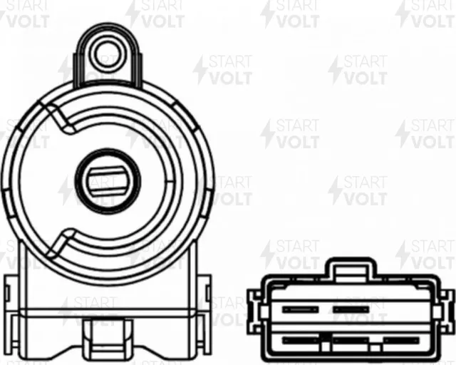 Контактная группа замка заж. Mitsubishi Lancer IX (00-) Outlander II (06-) (Startvolt). Артикул SCI1101